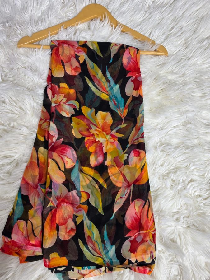 Midnight Floral Suit